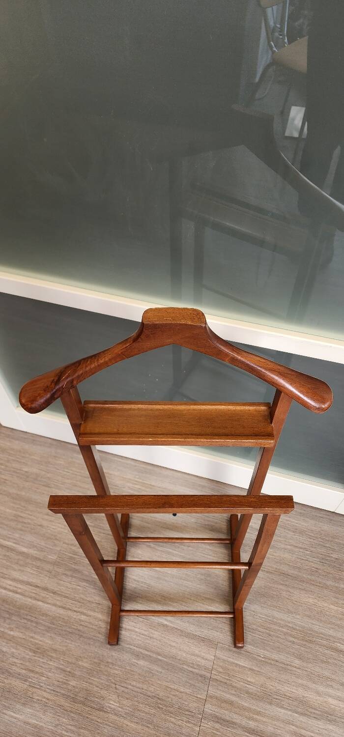 Double valet in solid wood, vintage