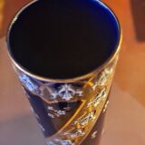 Lunéville roll-shaped vase