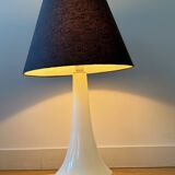 lampe opaline et laiton - Suède années 60/70
