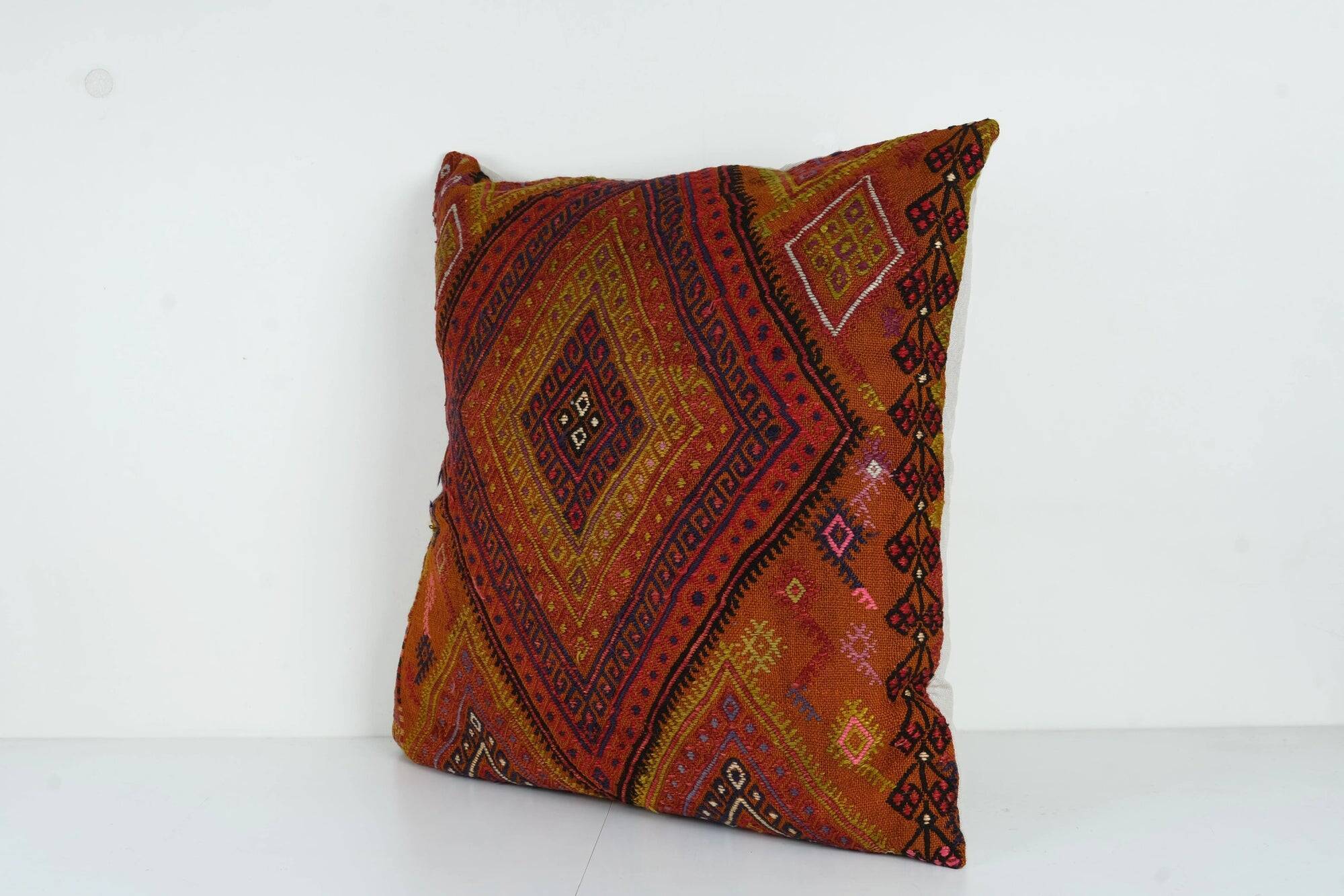 Vintage kilim cushion cover 46x46 cm