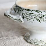 Antique soup tureen body, ironstone, Saint-Amand and Hamage Nord – Model M