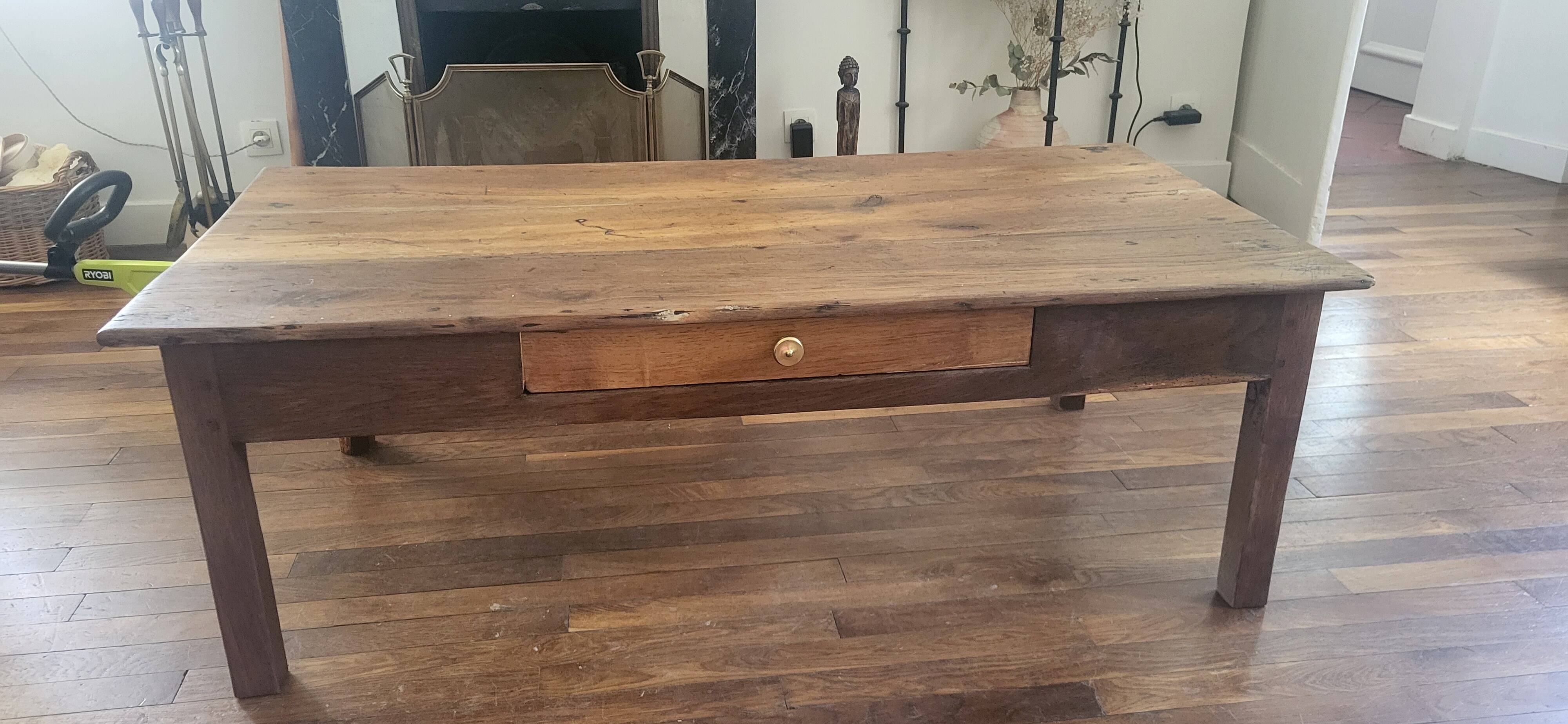 Farmhouse coffee table