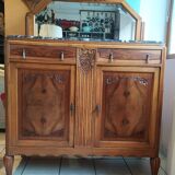 Art Deco sideboard on marble