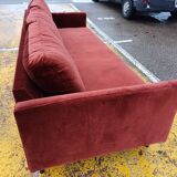Velvet sofa