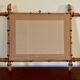 Rectangular bamboo mirror 66x54 cm