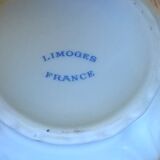 Set of 3 antique elements Limoges porcelain