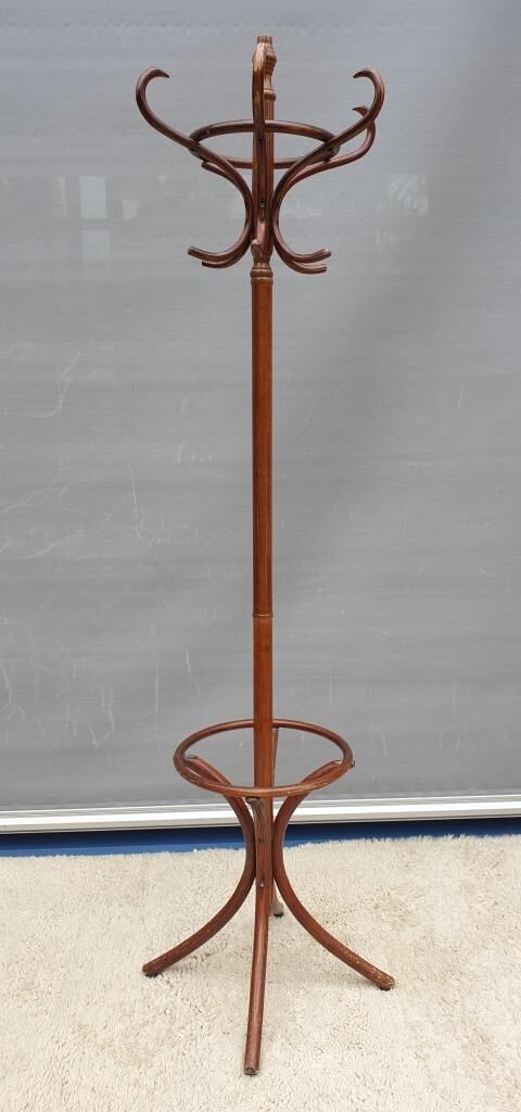 Coat rack bistro parrot 11 hooks style 1900