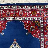 Tapis persan Kerman vintage fait main en laine 94 cm x 158 cm - années 1960 (1C1203)