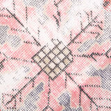 4x7 madallion faded oushak rug, 220x132cm