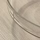 Art Deco fruit bowl in silver-plated metal and glass