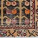 3x6 Shades Of Red & Black Handmade Wool Classic Vintage Rug, 100x179Cm