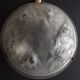 Signed Muller Frères Lunéville Art Deco Ceiling Light Flying Bird Detail