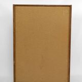 Notary's furniture / double curtained filing cabinet in mahogany, Art Deco / Industrial, France, circa 1940