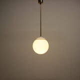 Suspension en verre du milieu du siècle, années 1970