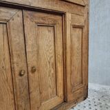 Antique cabinet door furniture panel oak 19th century 140x193cm