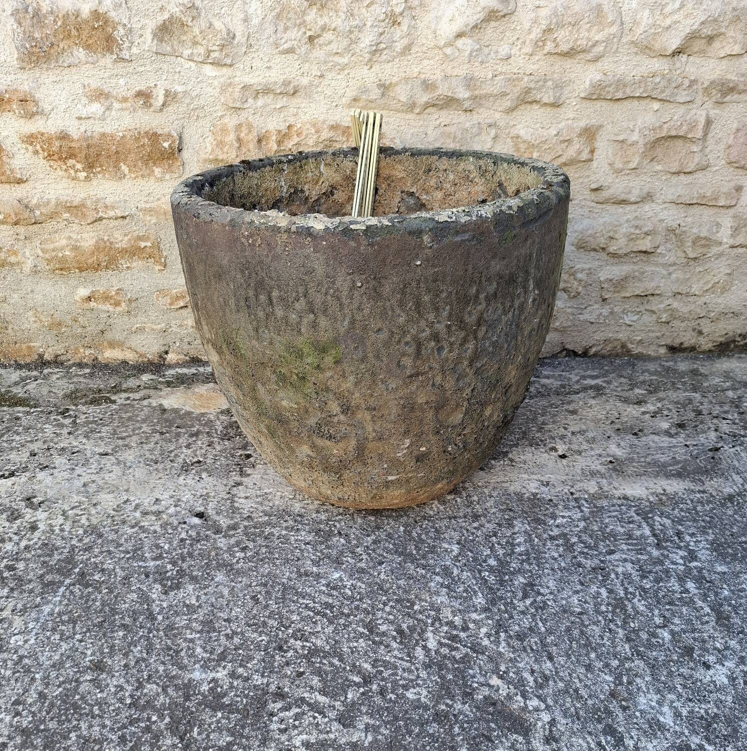 Cement planter 53 cm x H 45 cm