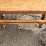 Table sam bamboo vintage 1960