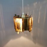 Hanging lamp with the shape of an octagon by claus bolby denmark