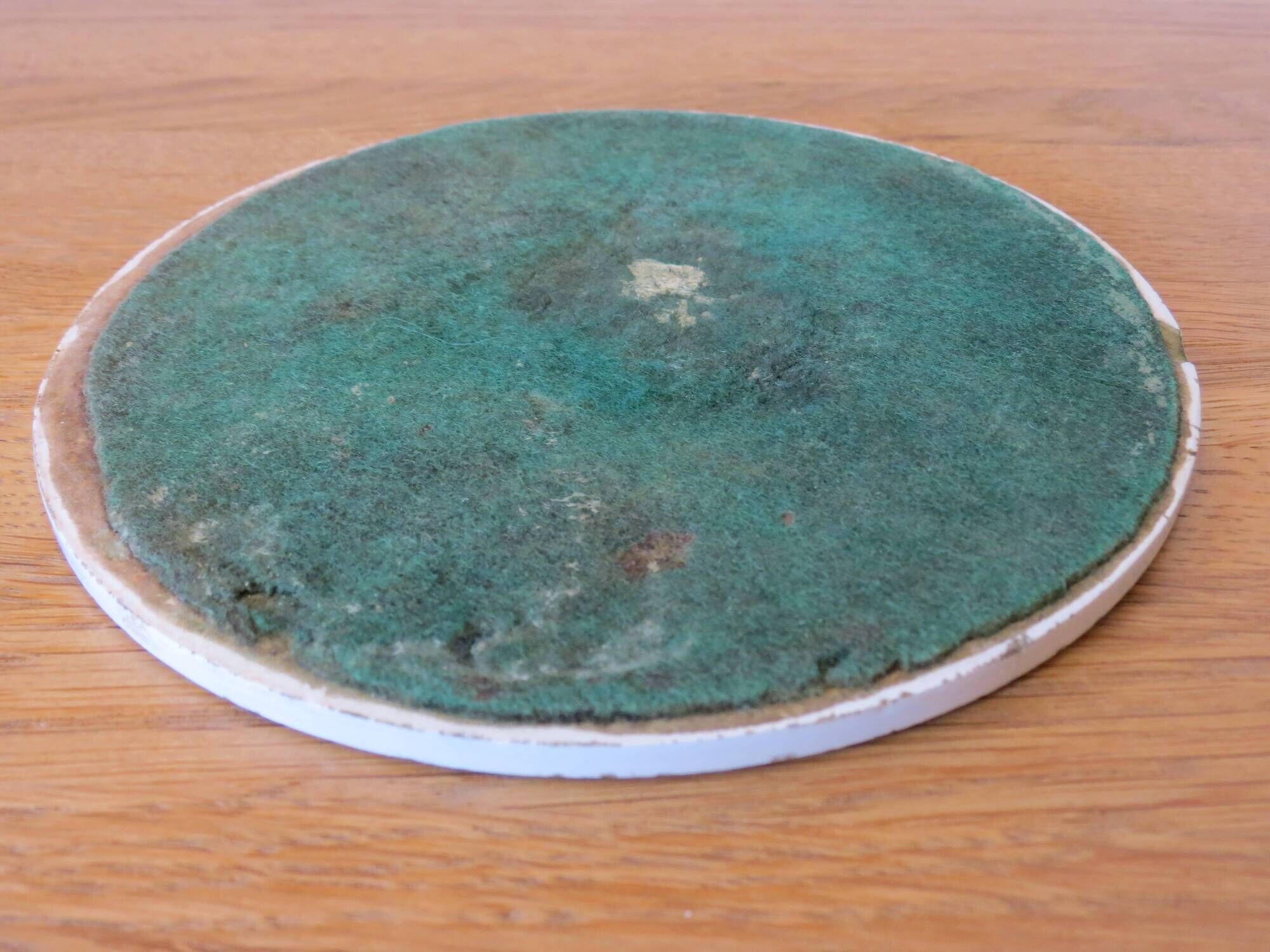 Carrelage rond en céramique Alan Wallwork des années 1950