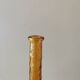 Italian vintage dented amber decanter