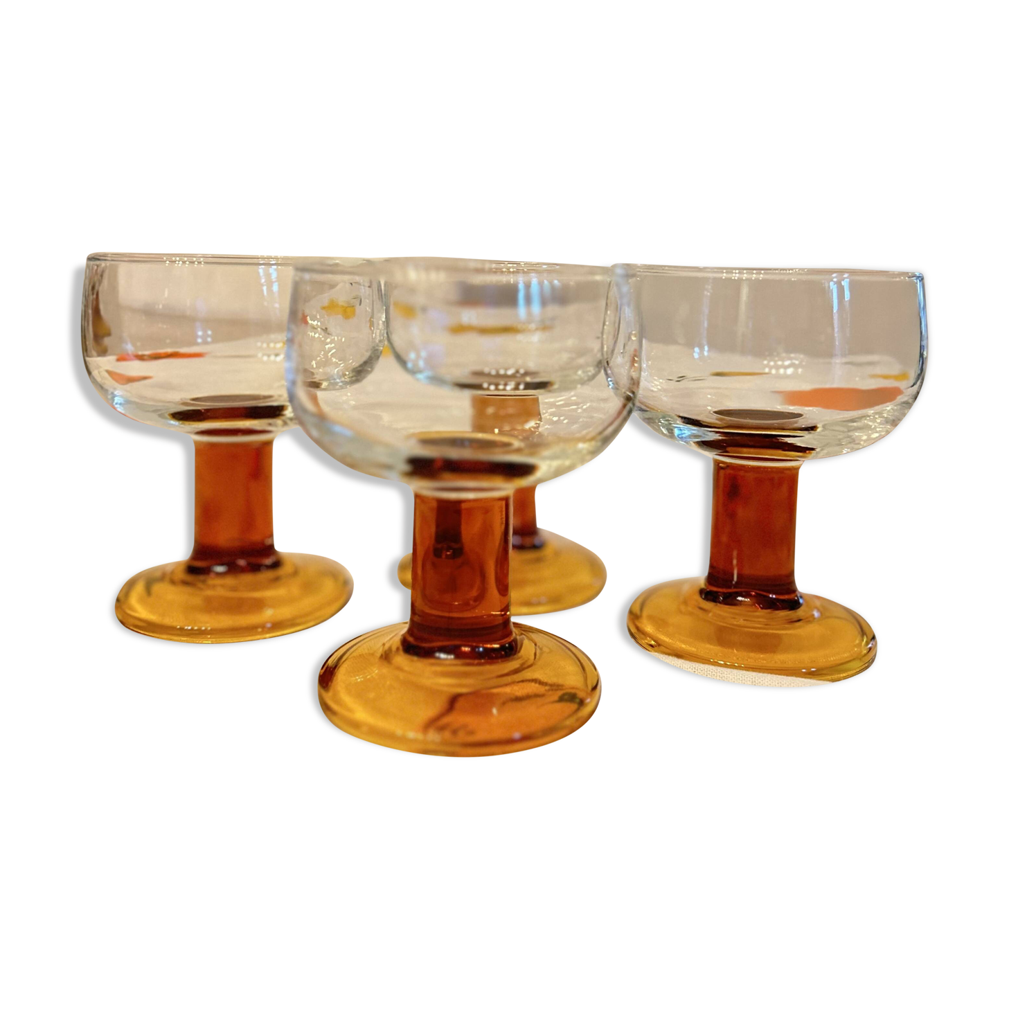 Verre à pied année 70