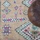 Vintage Berber Carpet Boujad - 320 x 184 cm