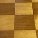Chess set with wooden board and pieces