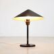 Lampe de table danoise vintage noire