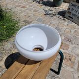 White opaline globe 275mm