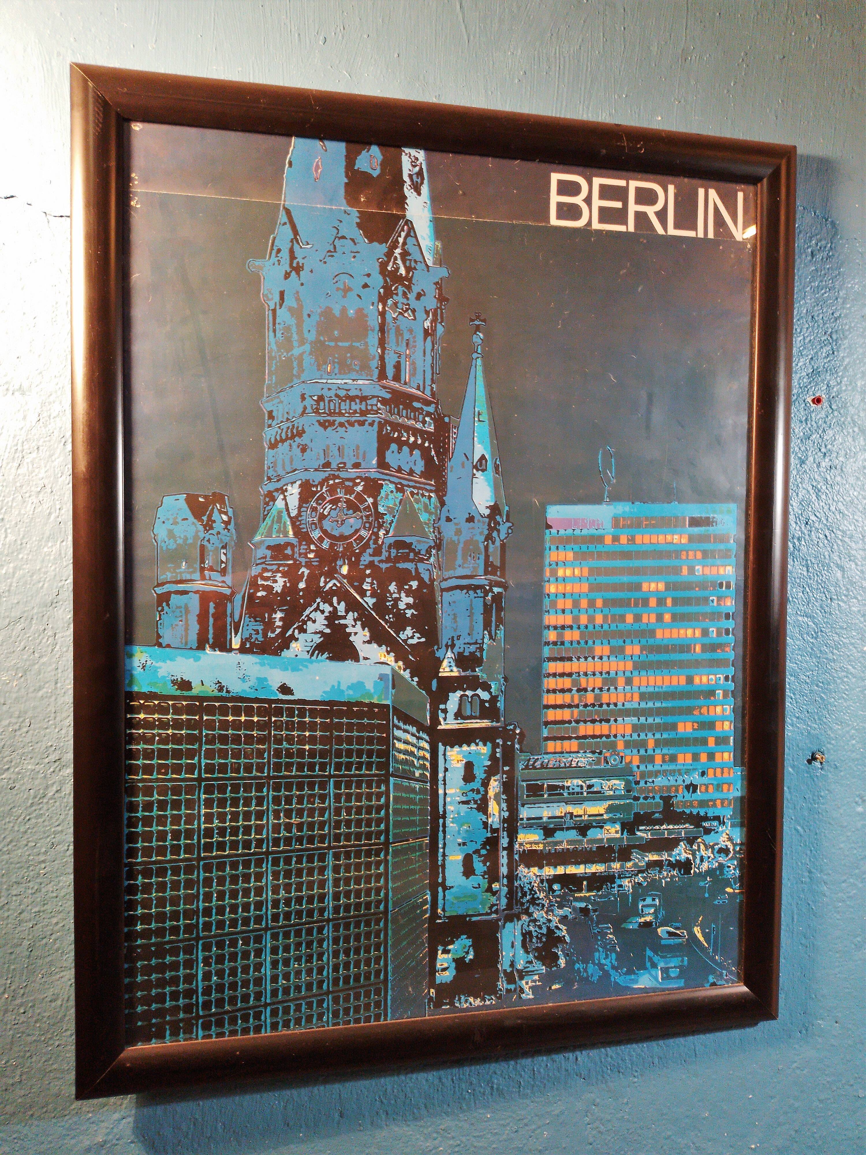Poster "Berlin" 1980s