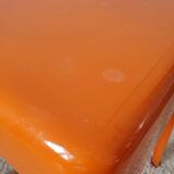 Ami square plastic stool 1960