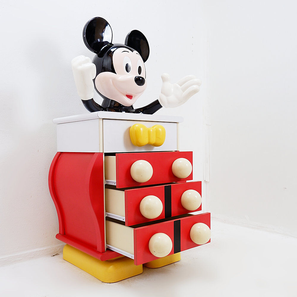 "Mickey Mouse Commode" by Pierre Colleu for Starform, France 1980s