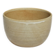 A small tall beige bowl CNP Grès Village France vintage D12