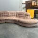 Vintage XXL round modular sofa, 1970s