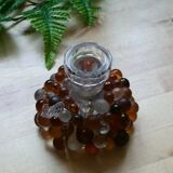 Candlestick beads and crystal sheets