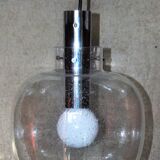 Limburg glass and chrome hanging lamp
