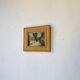 Small oil painting J.Poy 1900