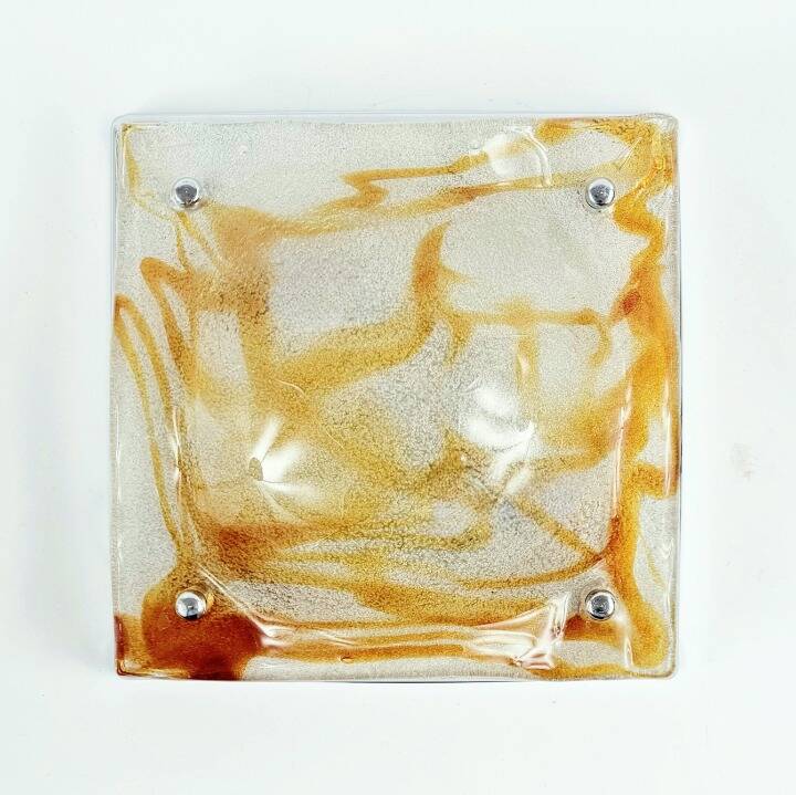 Murano Glass Ceiling Light By Toni Zuccheri For Mazzega, Italy, 1970s