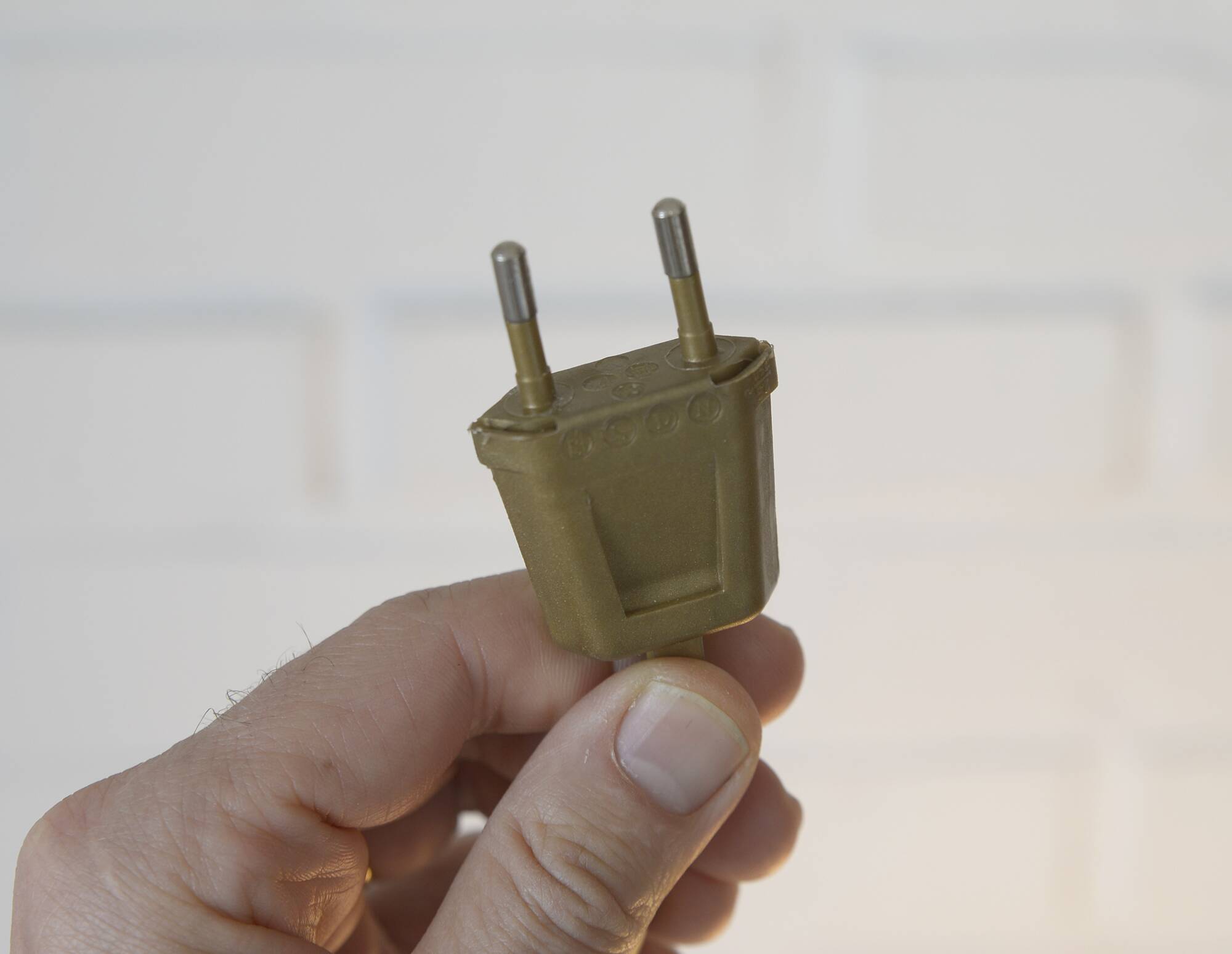 Pair of vintage gold bedside lamps desk lights from 80s retro table lights