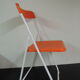 Orange Pop folding chair