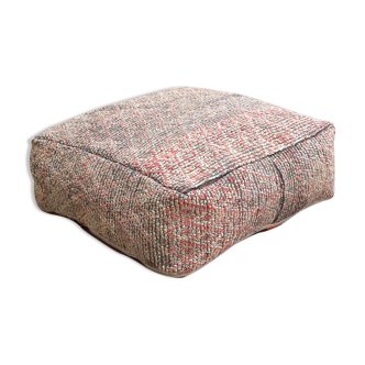 Pouf kilim marocain
