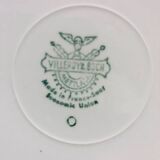6 Antique soup plates stamped “Villeroy & Boch”.