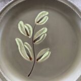 6 petites assiettes a dessert peintes a la main, Atelier du Revernay,