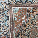 Former carpet Persian Kashan end done hand 134 X 208 CM