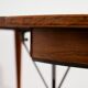 Table à manger extensible en palissandre modèle 55 par Gunni Omann pour Omann Jun, restaurée