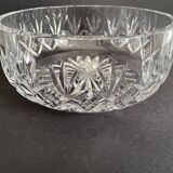 Crystal de Sèvres salad bowl in cut crystal