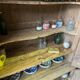 Large antique wooden dresser