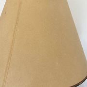 Lampe à poser en céramique rouge