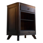 Chest of drawers, small piece of solid oak furniture, jam cabinet.