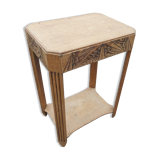 Art deco drawer console 30s oak